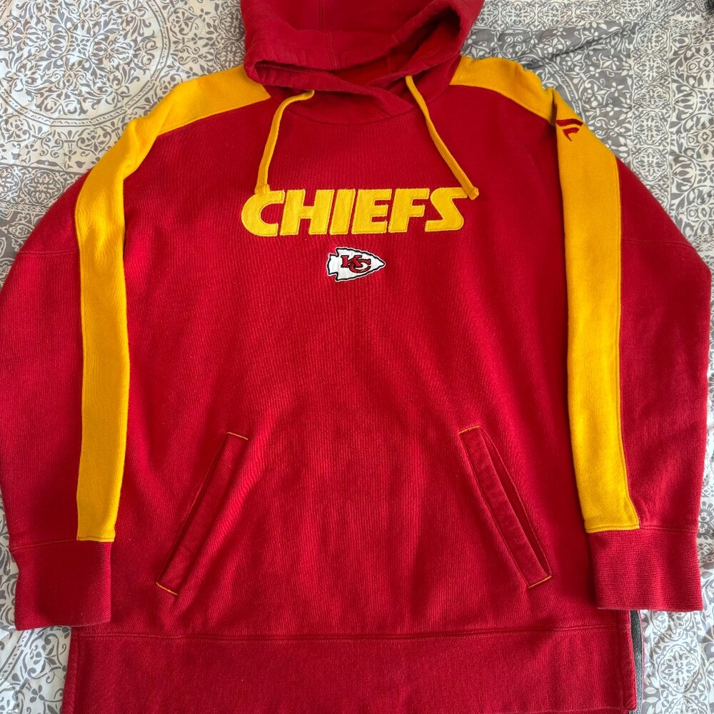 Kansas City Chiefs Hooded Sweatshirt by Fanatics Men's Medium